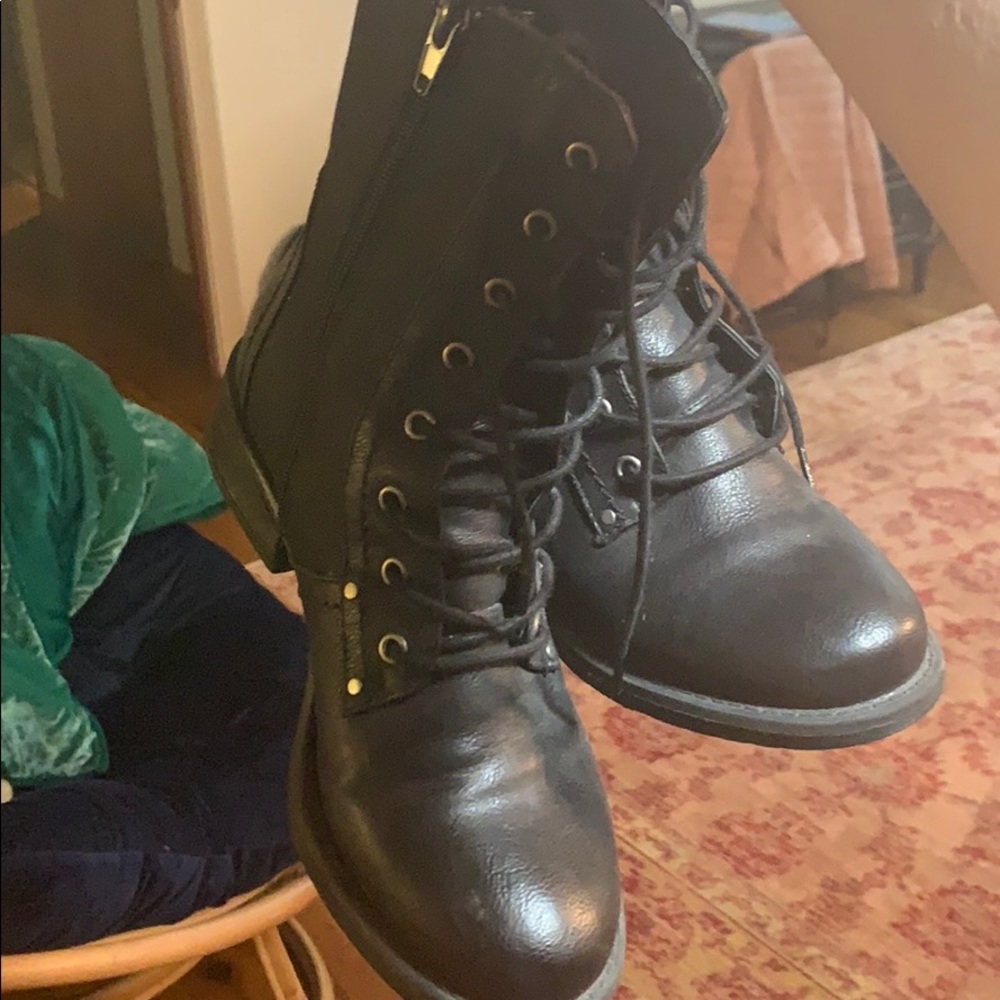 Black boots